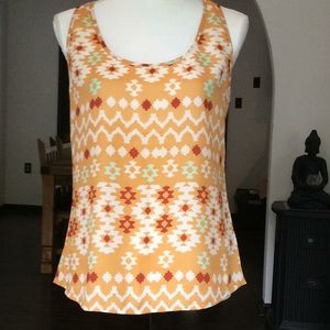 Fossil Aztec print tank S